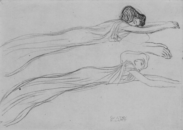 Густав климт поцелуй