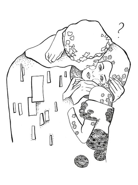 Густав климт зарисовки