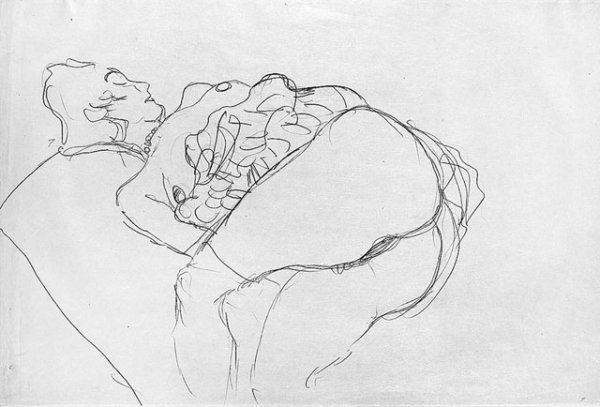 Густав климт Наброски