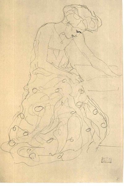 Наброски Густава Климта