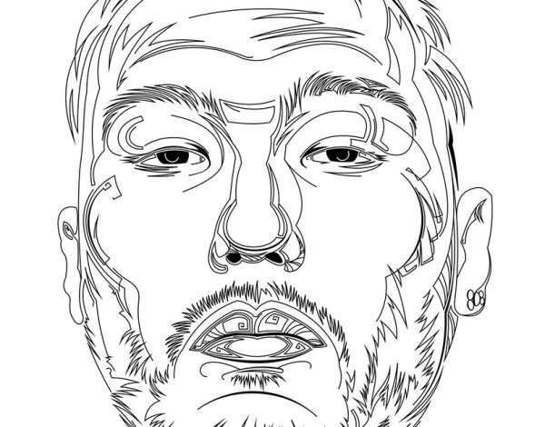 Скриптонит портрет карандашом