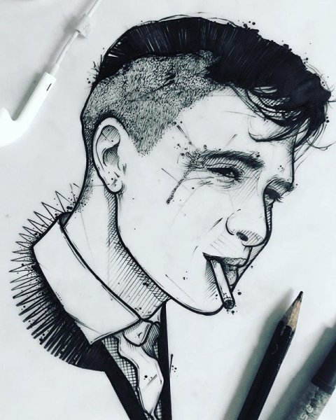 Томас Шёлби эскиз