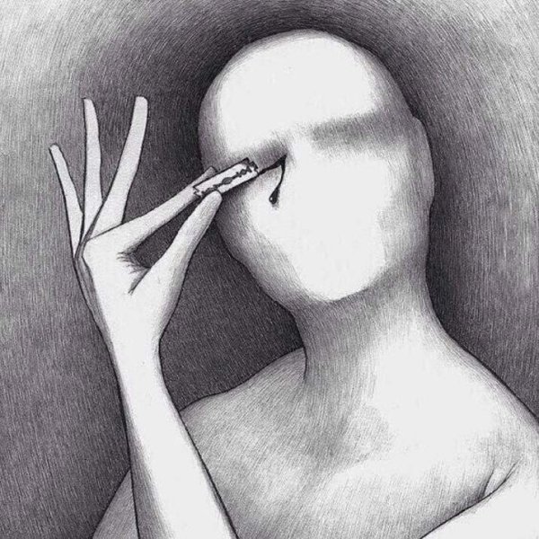 Грустные рисунки