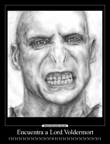 Воландеморд карандашом