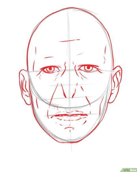 Воландеморт карандашом