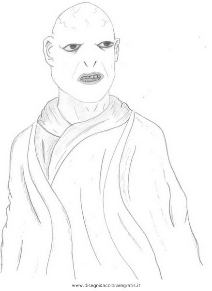 Воландеморт раскраска