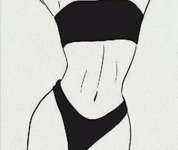 Тело для срисовки