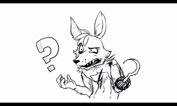 Фокси карандашом