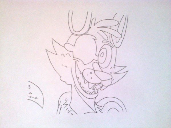 ФНАФ 2 рисунки для срисовки