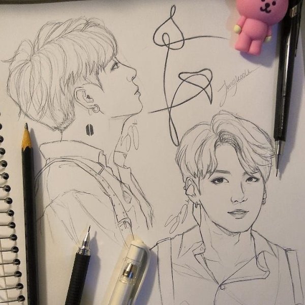 Портрет БТС Jungkook