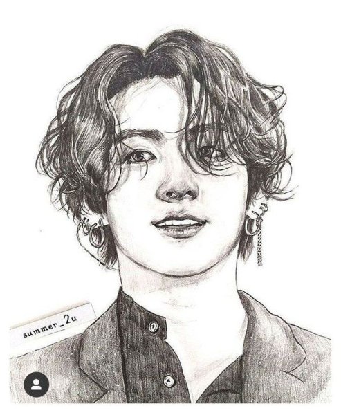 Чон Чонгук скетч