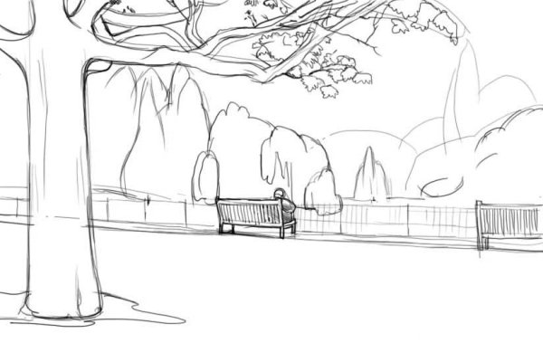 Эскиз детской площадки