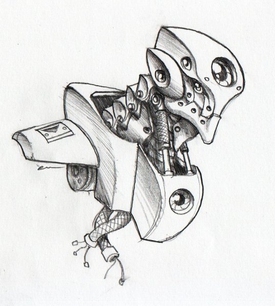 Эскизы фантастических персонажей