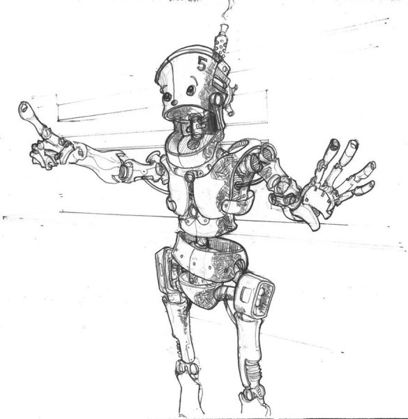 Эскиз робота