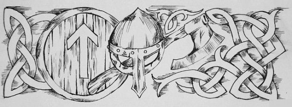 Эскизы тату Викинги Скандинавия