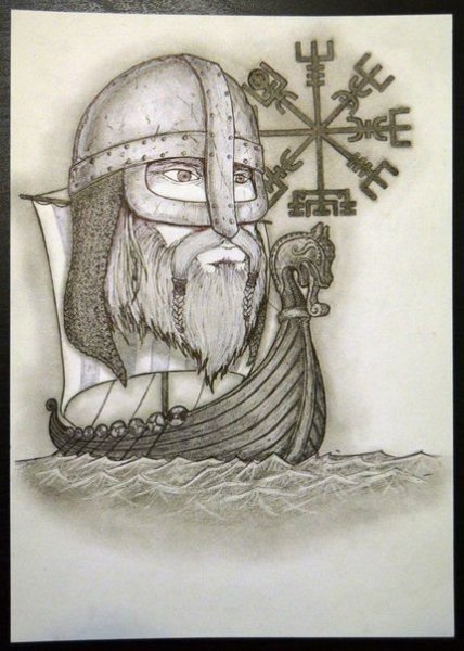 Викинг скетч