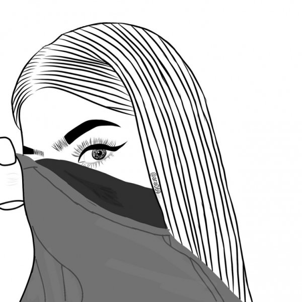Рисовать девушку в Балаклаве