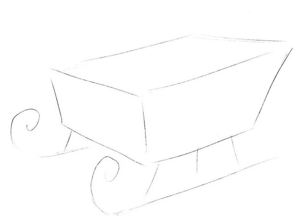Рисунок саней