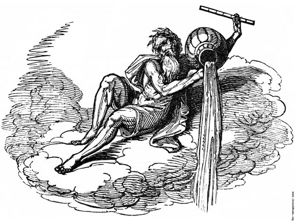 Раскраски аниме хвост феи Водолей