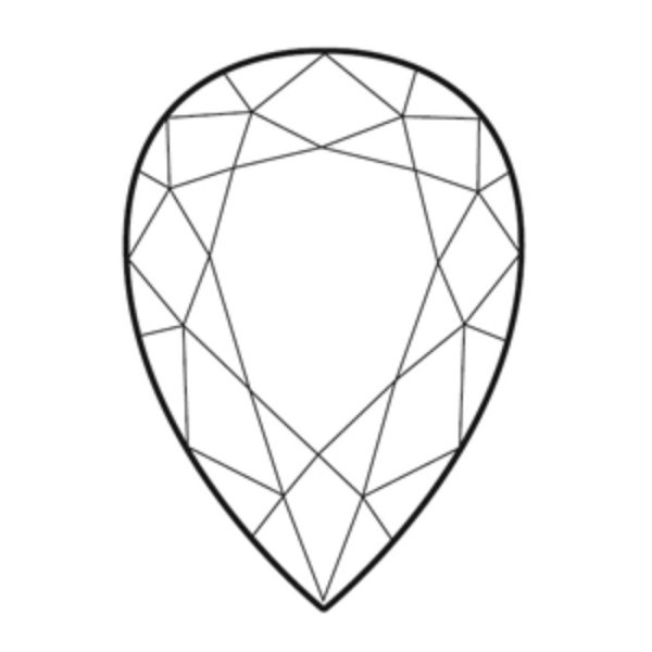 Бриллиант контур