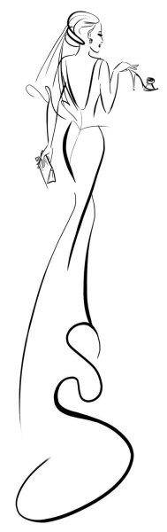 Очертания женского тела