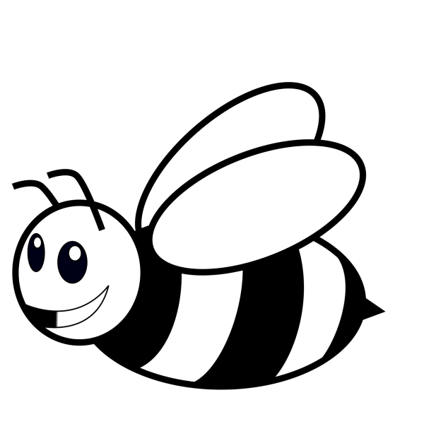 Оса раскраска