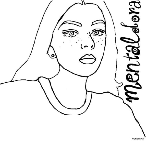 Дора рисунок певица