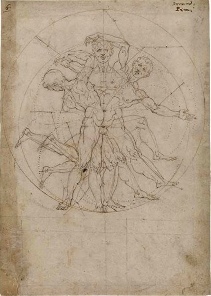 Зарисовки Леонардо да Винчи