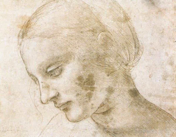 Голова Леды Леонардо да Винчи