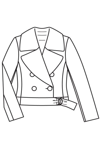 Пиджак раскраска