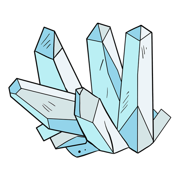 Рисование кристаллов