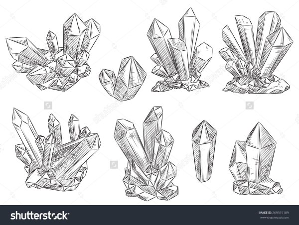 Кристалл референс карандаш