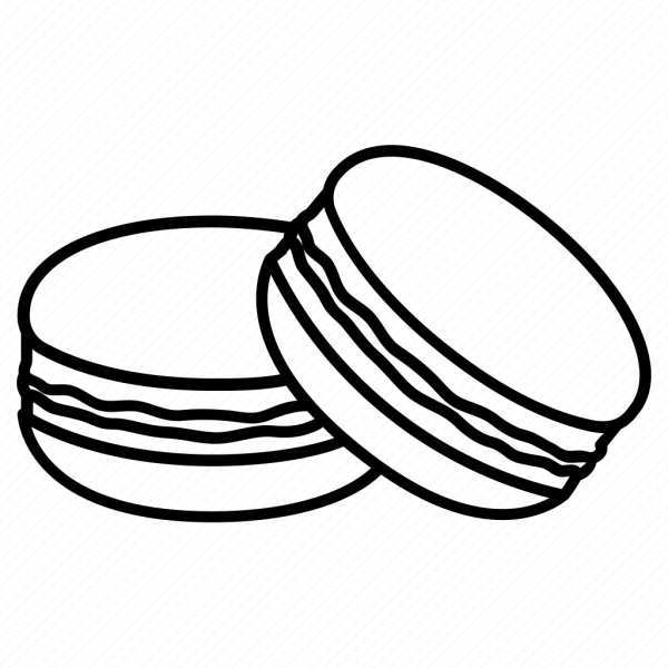 Раскраска печенье с шоколадом