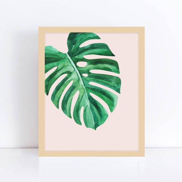 Пальмовые листья нарисованные