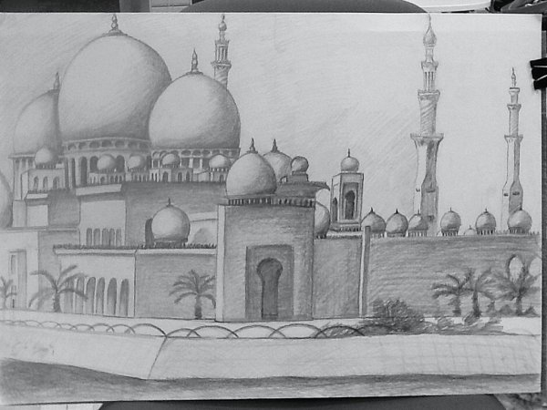 Мечеть для рисования