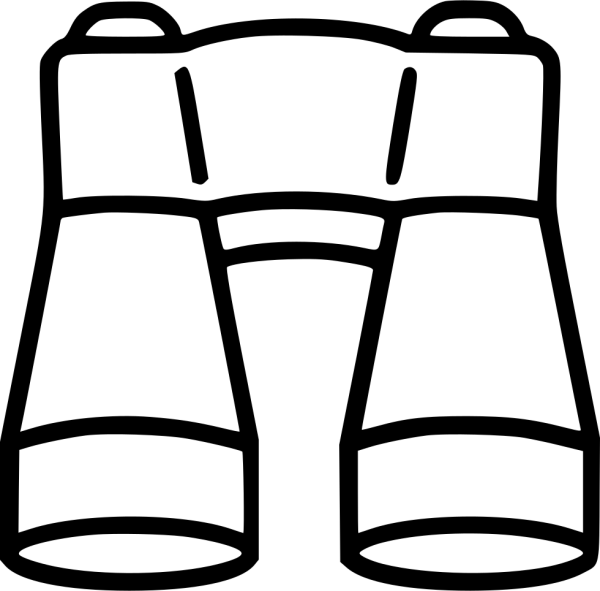 Бинокль контур