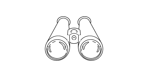 Бинокль раскраска
