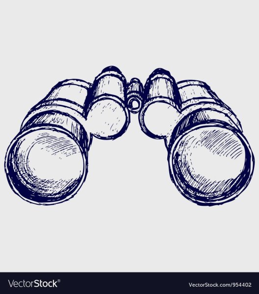 Бинокль эскиз