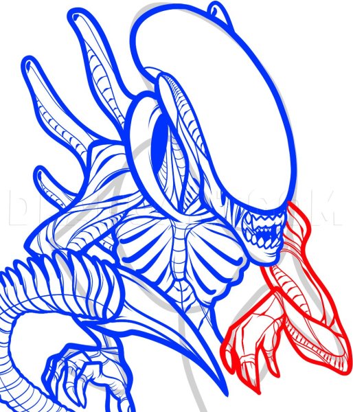 Рисунок чужого