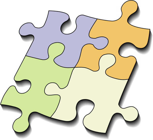 Пазлы цветные