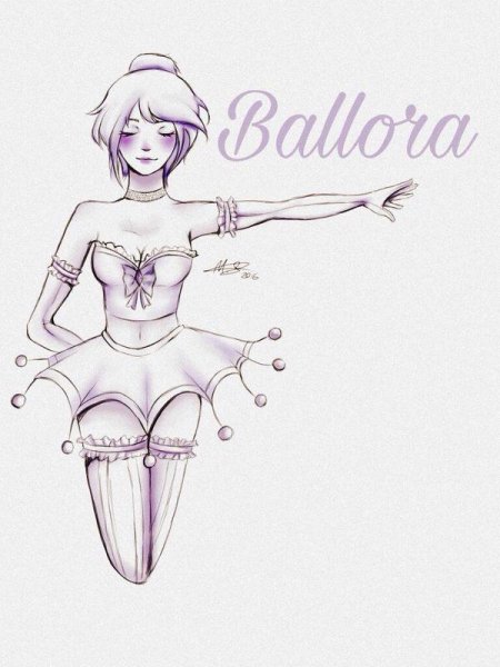 Балора рисунок для срисовки