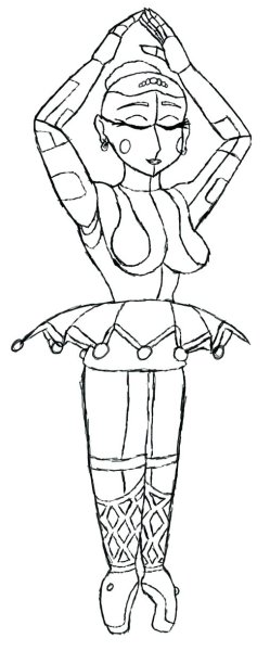 АНИМАТРОНИК Балора раскраска