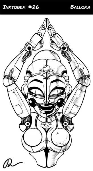 Раскраски АНИМАТРОНИКОВ Балора