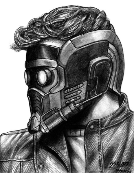 Нарисовать героев Марвел