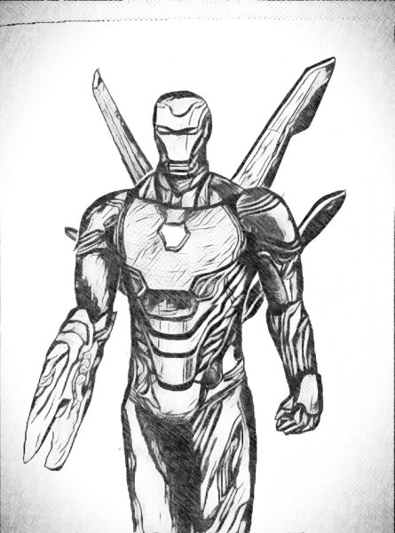 Грут Марвел рисунок