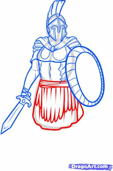 Нарисовать легионера