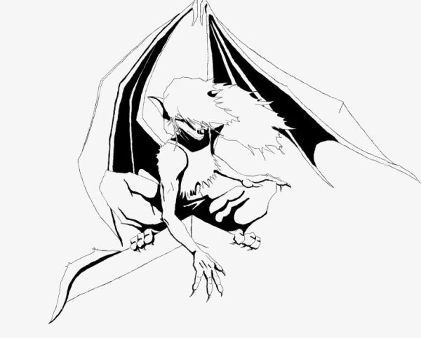 Гаргульи тату эскизы