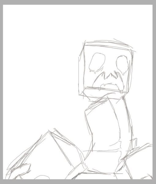 КРИПЕР раскраска