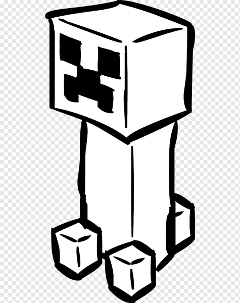 Нарисовать КРИПЕРА