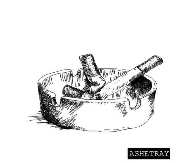 Нарисовать пепельницу